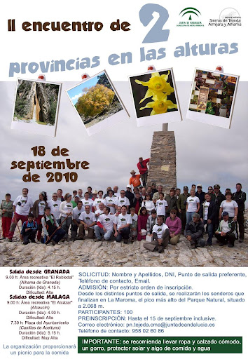 Cartel II ecuentro La Maromo